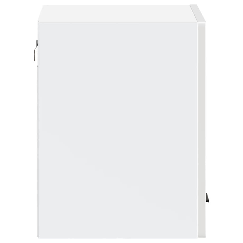 Kitchen Wall Cabinet Porto High Gloss White Engineered Wood